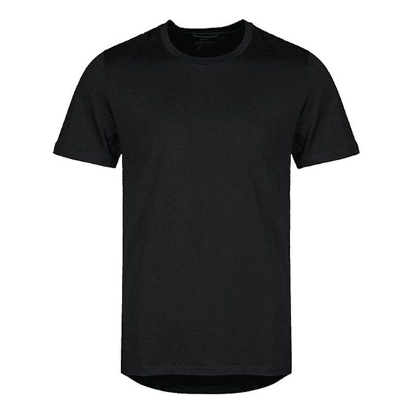 Футболка Nike Dri-Fit Solid Color Short-sleeved T-shirt 'Black', черный