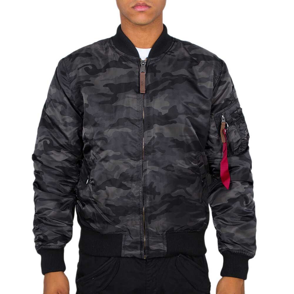 

Куртка Alpha Industries MA-1 VF 59 Camo, черный