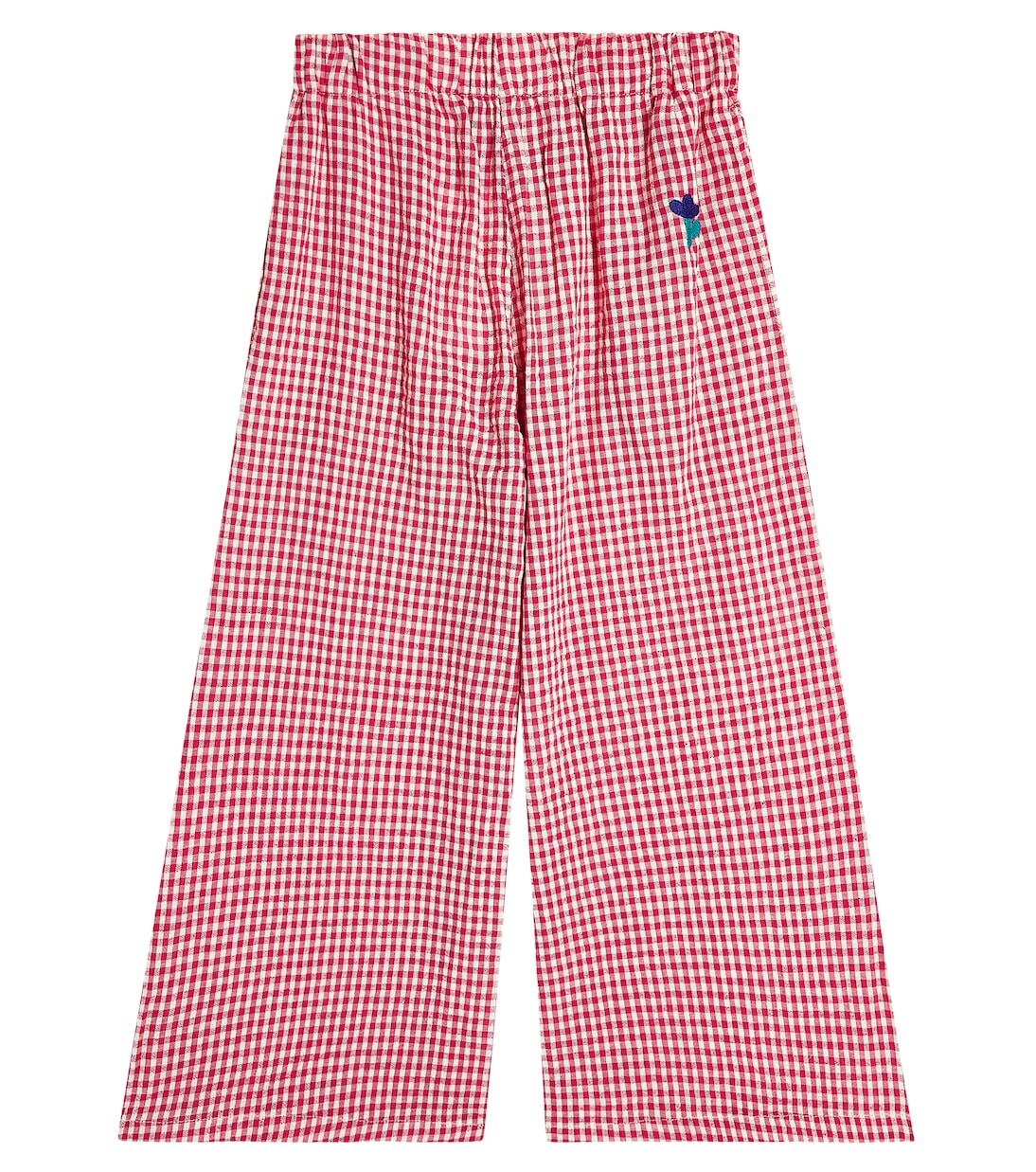 

Кюлоты vichy из льна и хлопка Bobo Choses, розовый