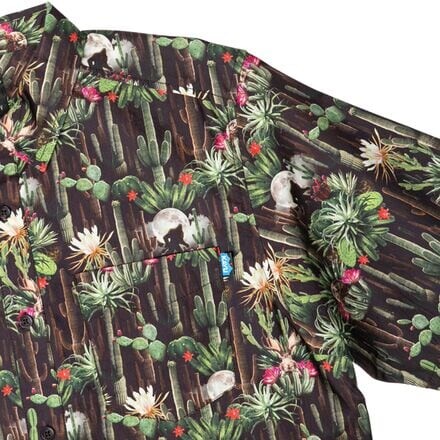

Рубашка с короткими рукавами The Jam мужская KAVU, цвет Cactus Forest