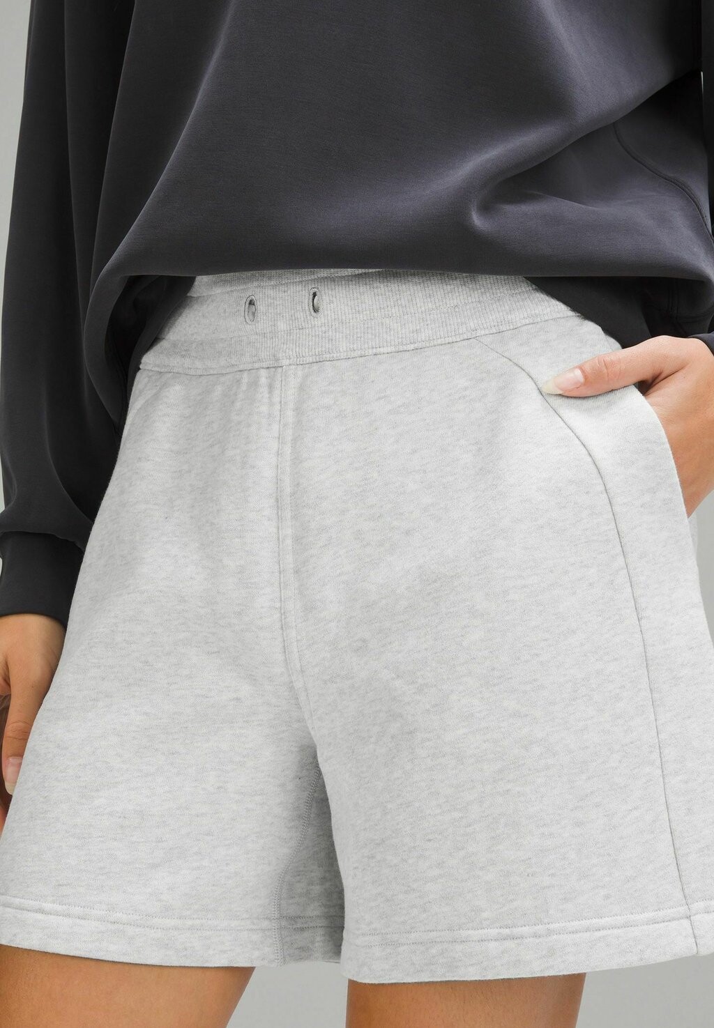

Спортивные шорты SCUBA HIGH-RISE 13CM lululemon, серый