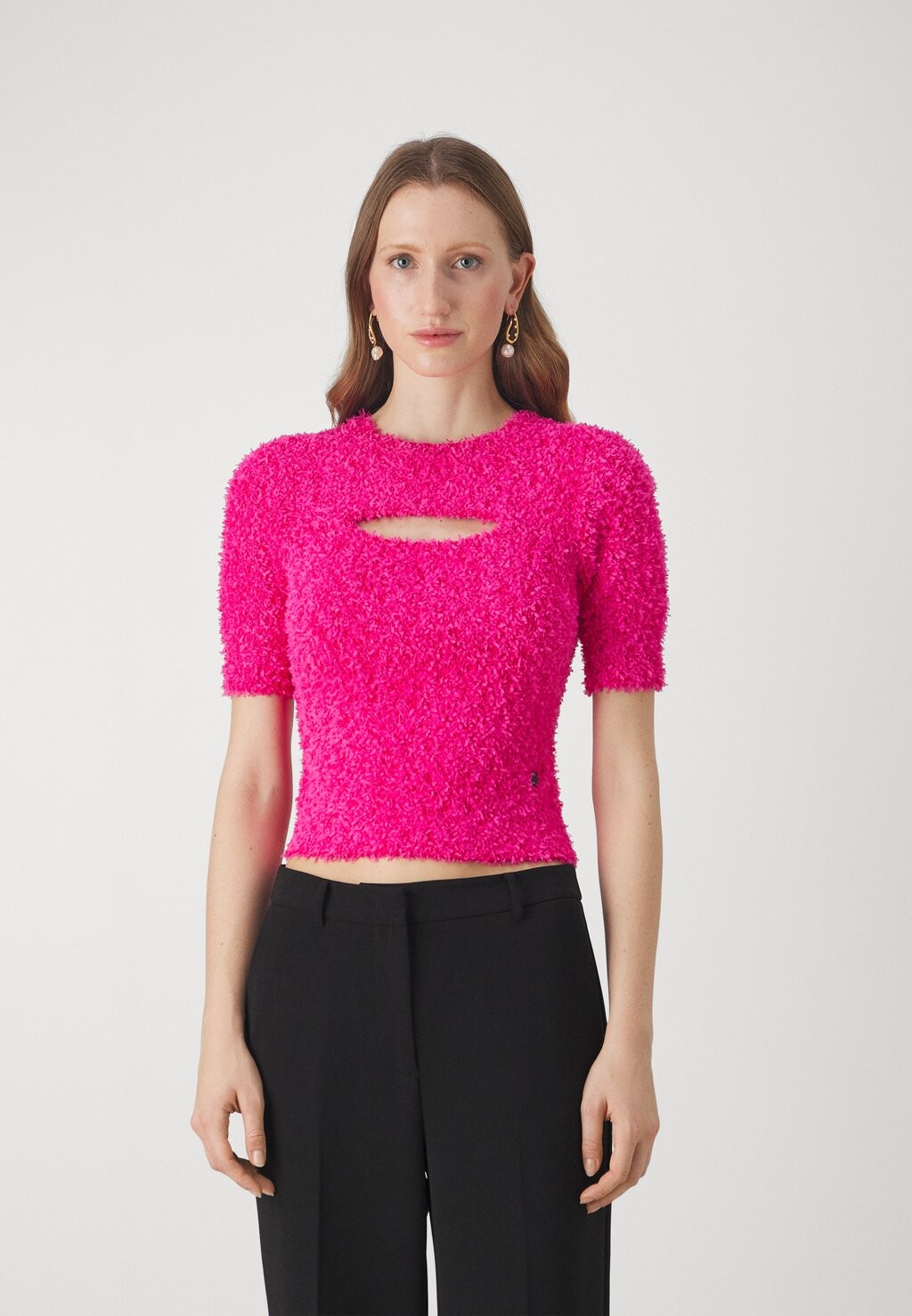 

Свитшот KARL LAGERFELD, цвет cabaret pink