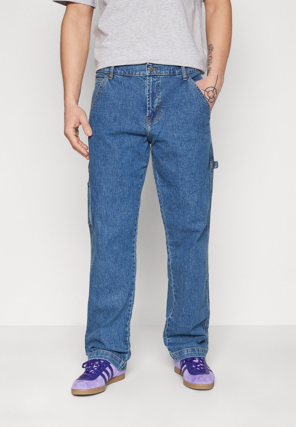 

Прямые джинсы Denim Project, синий деним