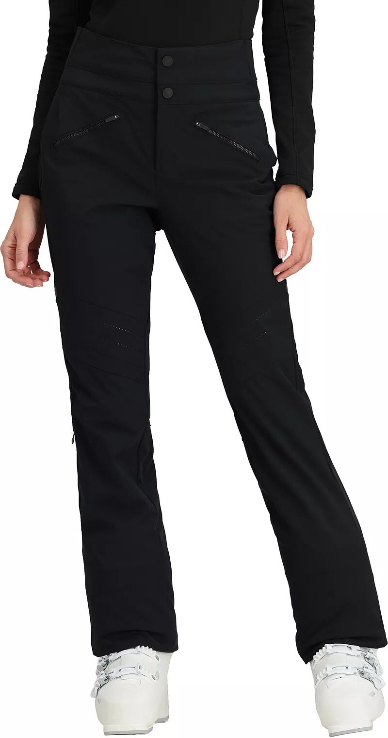 Женские брюки-шато Obermeyer, черный брюки комбинезоны snell otb soft shell женские obermeyer черный
