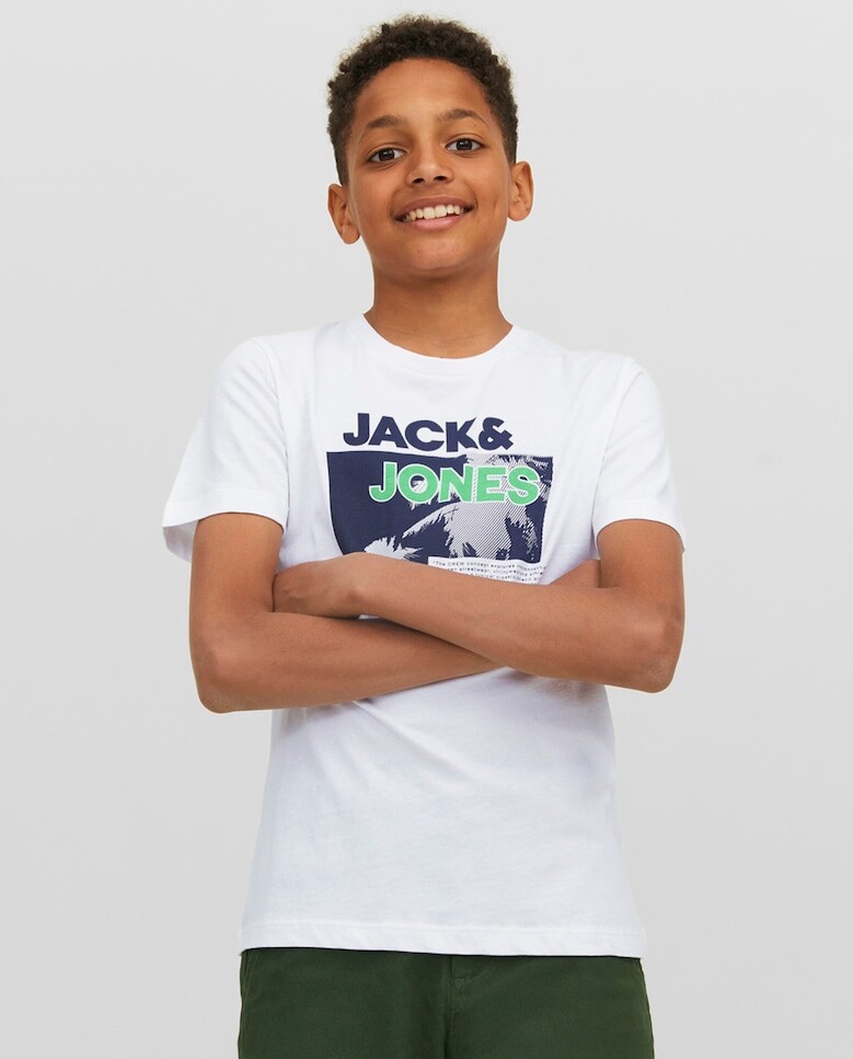 

Футболка для мальчика с коротким рукавом Jack & Jones, белый