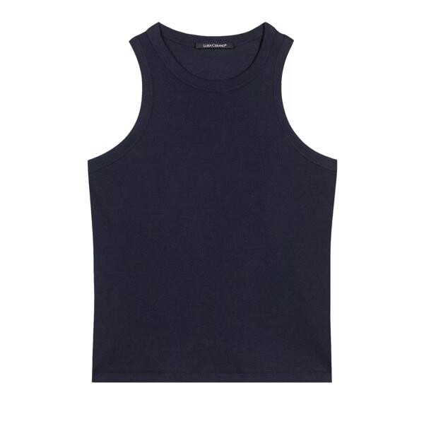

Футболка tanktop in ripp-optik dark navy Luisa Cerano, синий