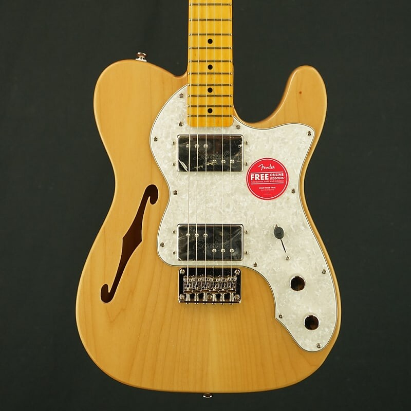 

Электрогитара Squier Classic Vibe '70s Telecaster Thinline, Maple Fingerboard, Natural