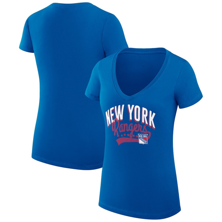 

Футболка с коротким рукавом G-III 4Her by Carl Banks New York Rangers, синий