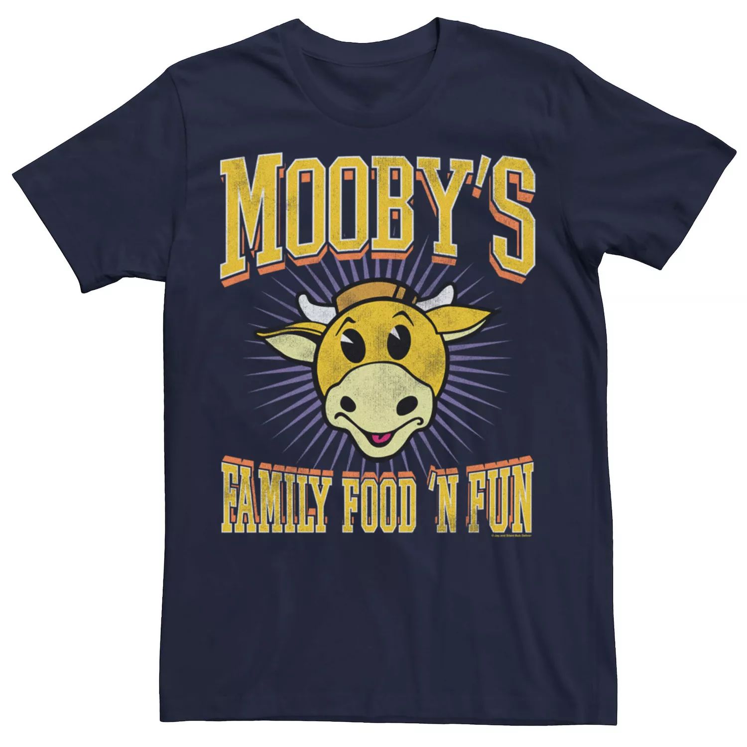 Мужская футболка Jay and Silent Bob Mooby's Family Fun Licensed Character