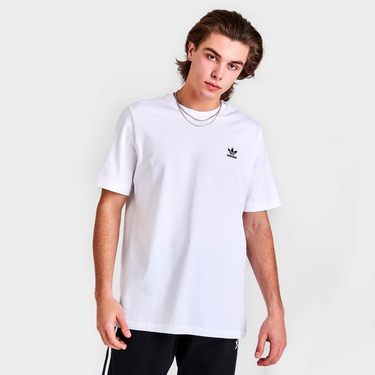 

Футболка adidas Originals Trefoil Essentials, белый