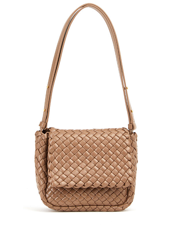 

Женская кожаная сумка через плечо cobble mini из норки Bottega Veneta
