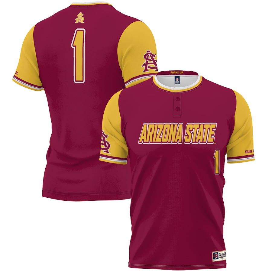 

Джерси ProSphere Arizona State Sun Devils, бордовый