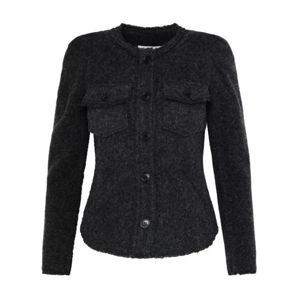 

Куртка nelly shirt Etoile Isabel Marant, серый