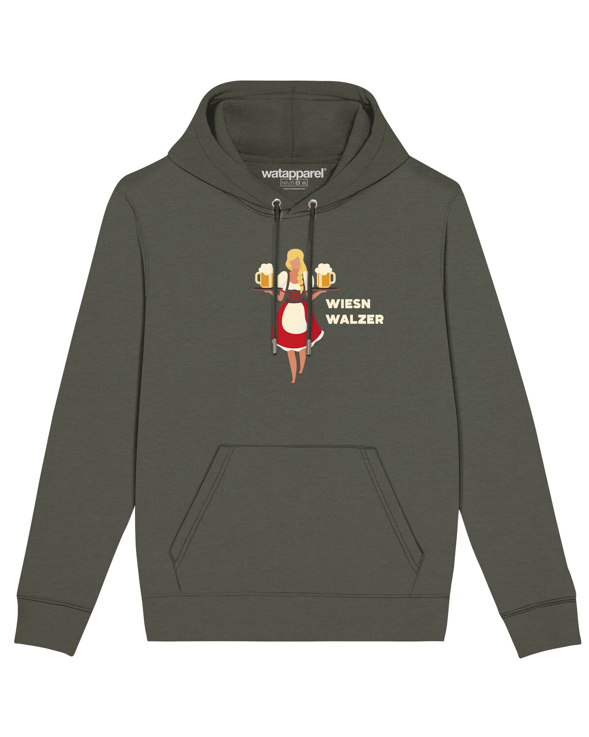 

Толстовка wat Apparel Wiesn Walzer, хаки