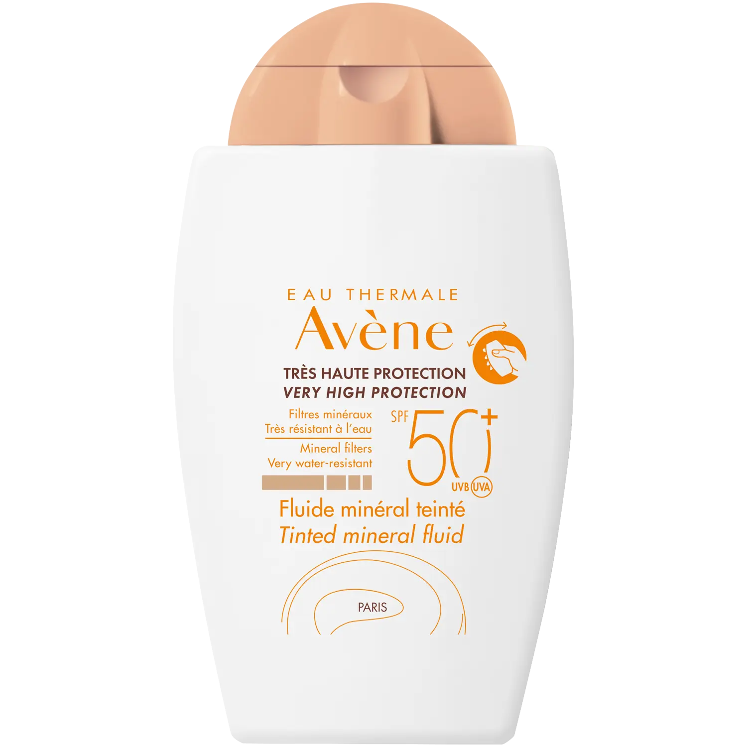 

Красящая минеральная жидкость spf50+ для лица Avène, 40 мл