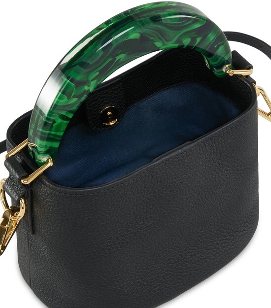 

Мини-сумка-ведро Venice из мягкой зернистой кожи Marni