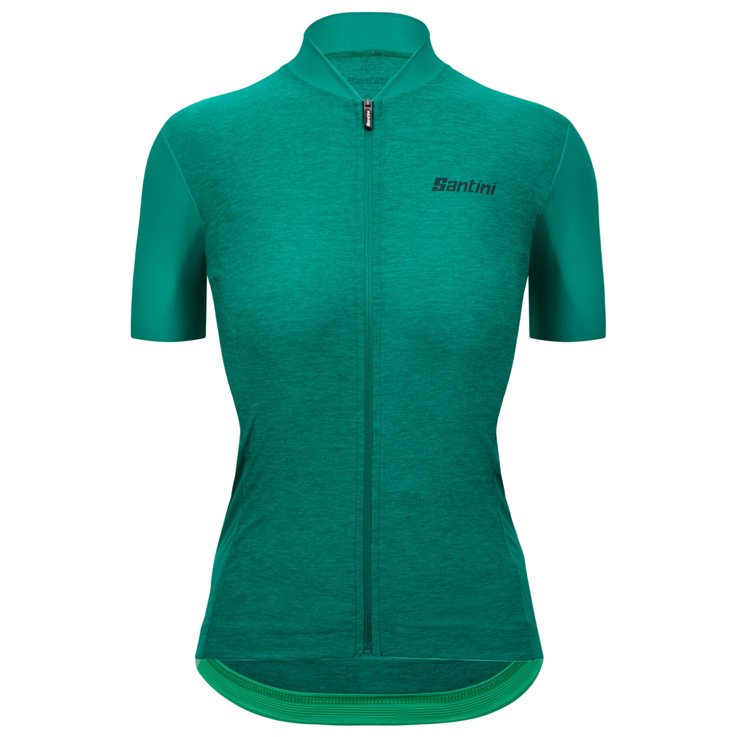 Велосипедный трикотаж Santini Women's Colore Puro Jersey, цвет Verde