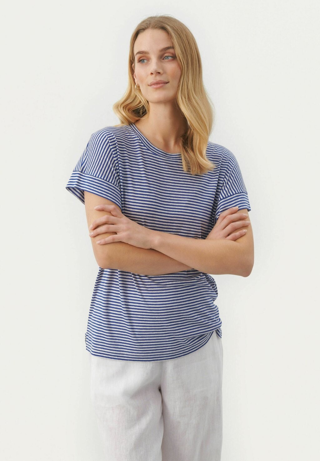 

Футболка с принтом EMELIE Part Two, цвет vetiver stripe