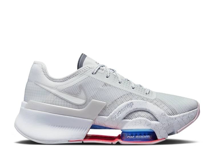 

Кроссовки Nike WMNS AIR ZOOM SUPERREP 3 'PURE PLATINUM', платиновый, Серый