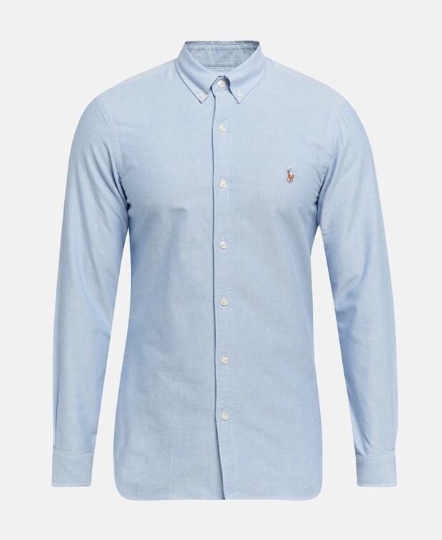 

Рубашка с длинным рукавом Polo Ralph Lauren, шиферно-синий