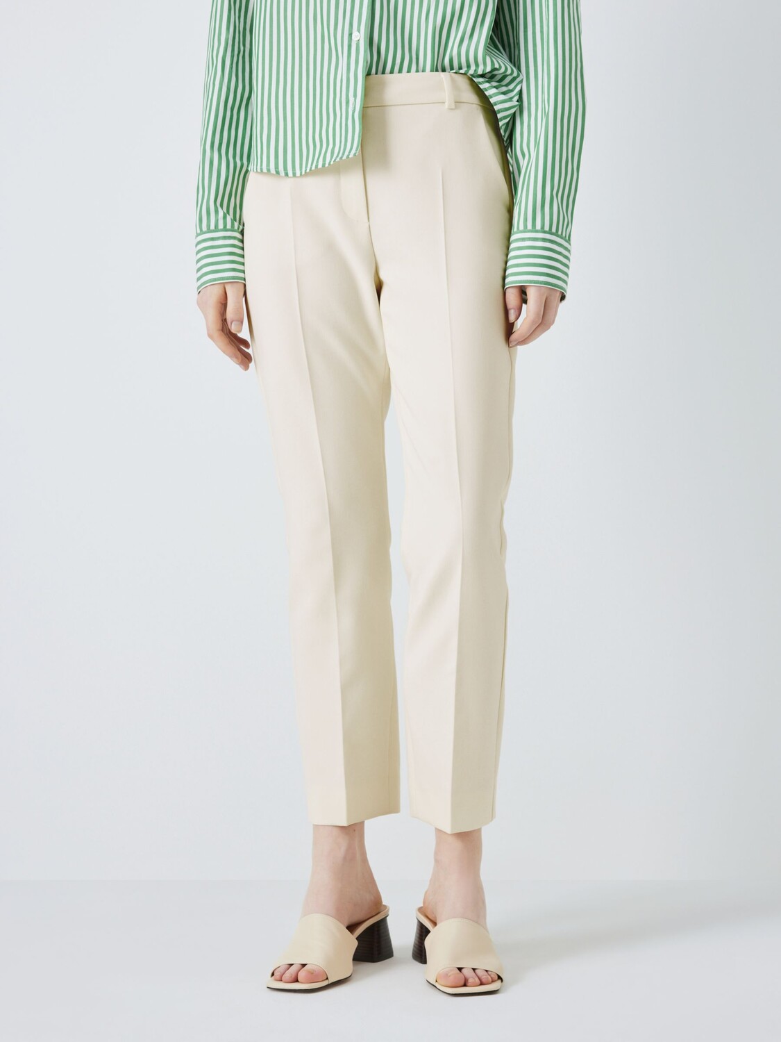 

Брюки Weekend MaxMara Patata, цвет слоновой кости
