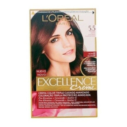 

Краситель L'Oreal Excellence Cream №5.5 Светло-коричнево-каштановый 300г