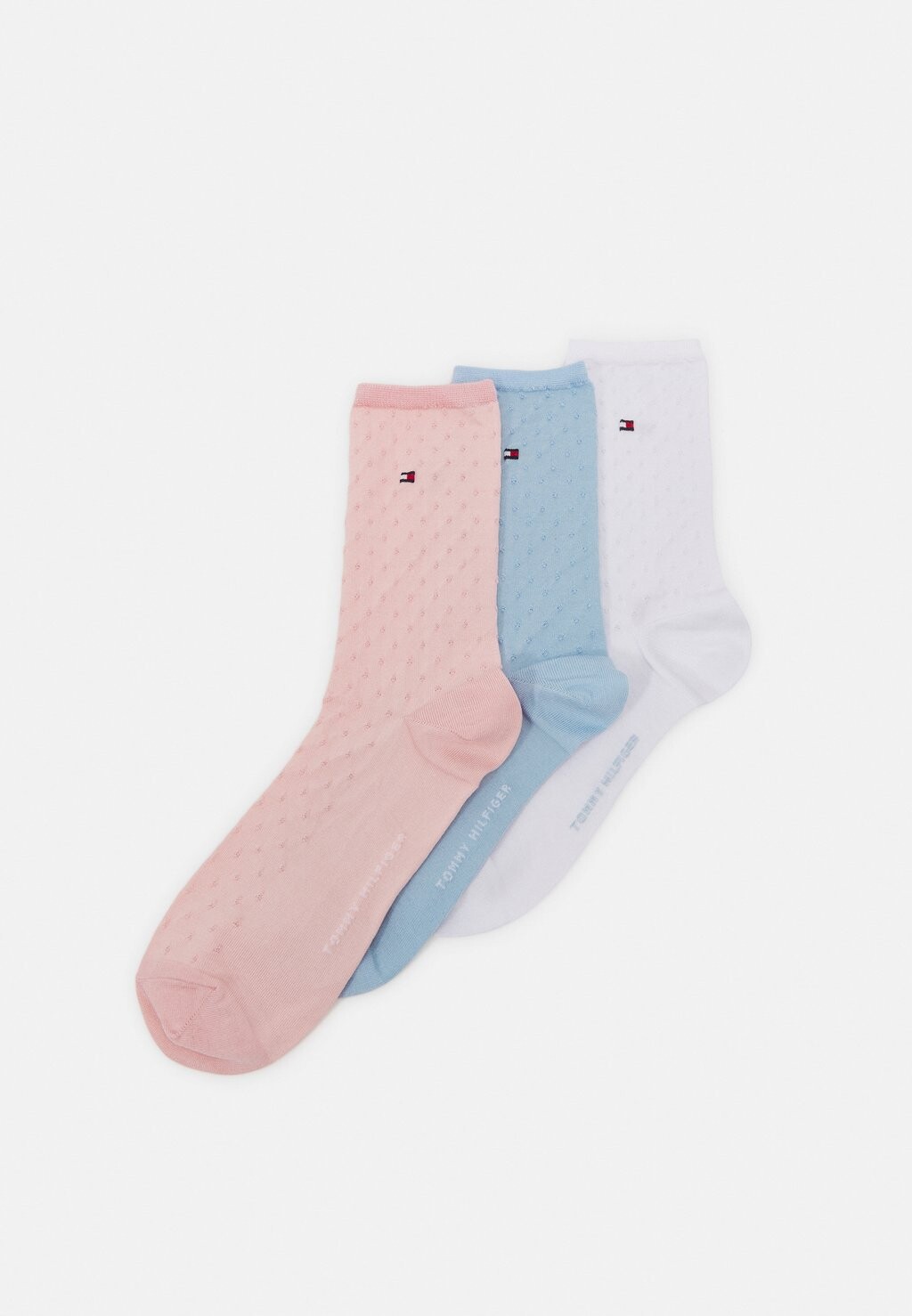 

Носки WOMEN SOCK GIFTING DOT 3 PACK Tommy Hilfiger, розовый