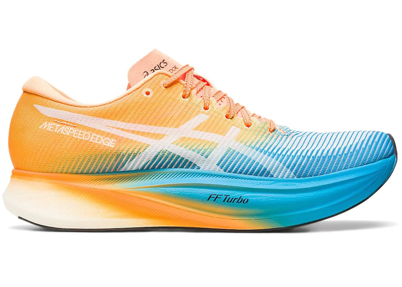 

Кроссовки Asics Metaspeed Edge + Island Blue Orange Pop