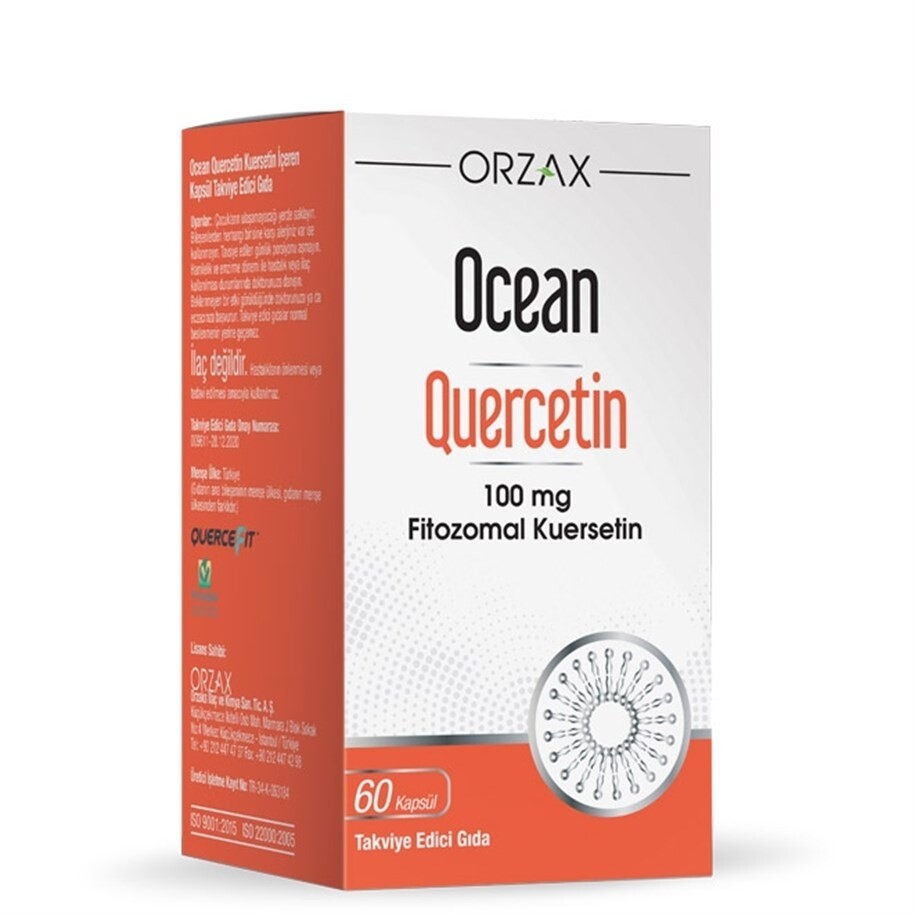

Океанский кверцетин 100 мг 60 капсул ORZAX