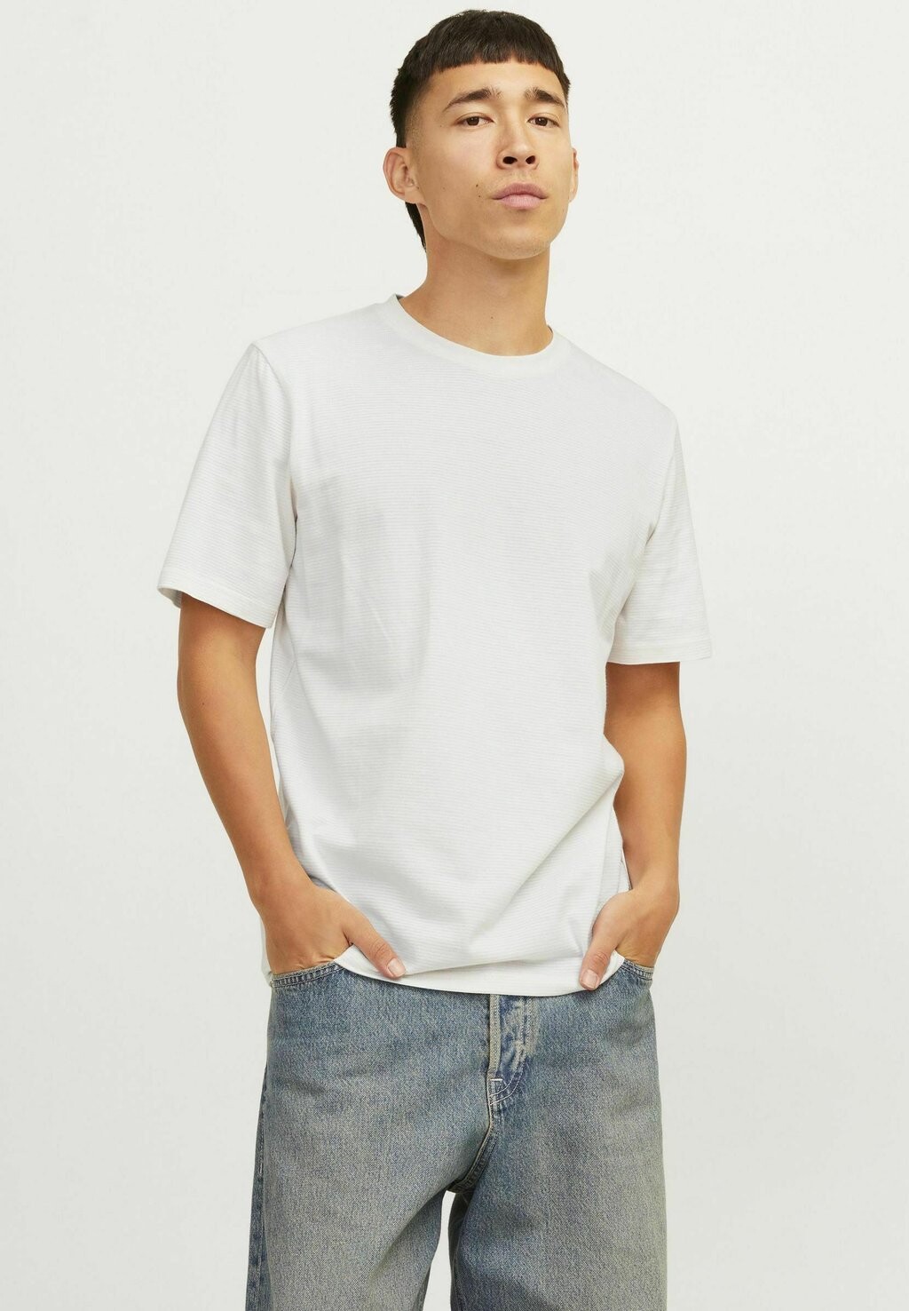 

Базовая футболка RUNDHALS Jack & Jones, бежевый