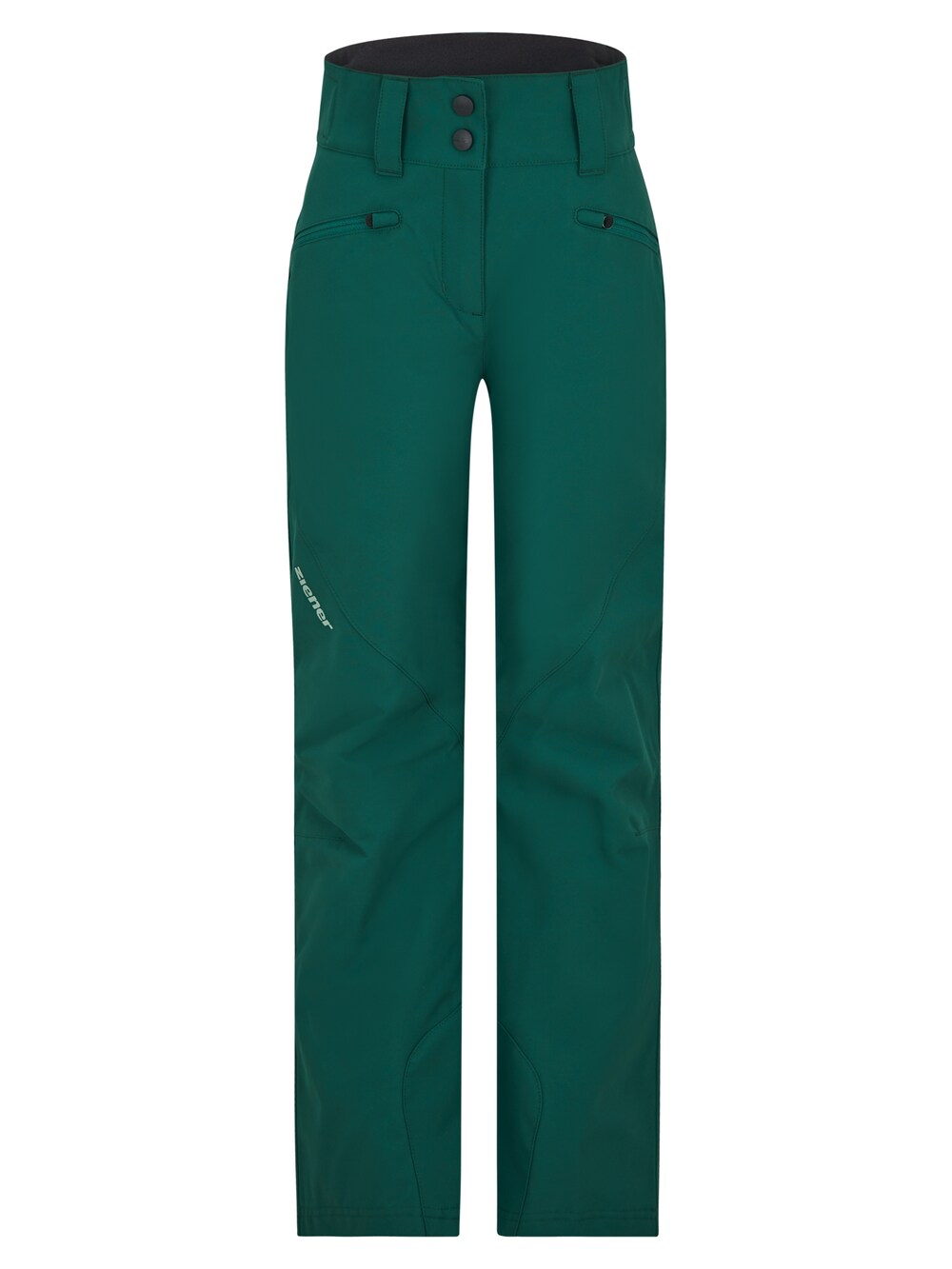 Обычные тренировочные брюки Ziener ALIN, темно-зеленый