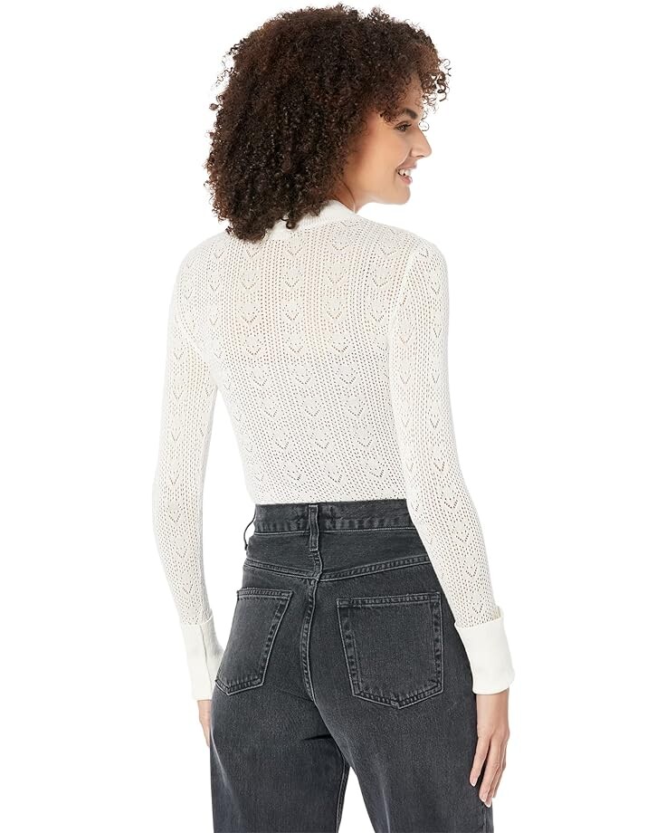 Боди Free People Sunday Best Bodysuit, цвет French Vanilla