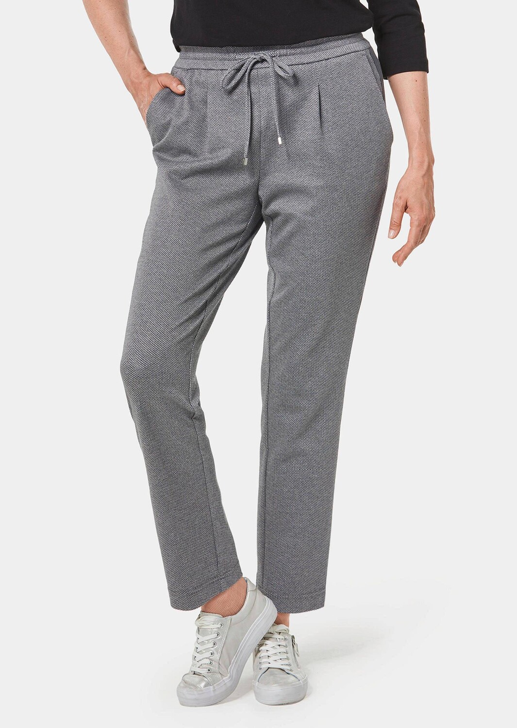 

Брюки GOLDNER Joggpant LOUISA, цвет mittelgrau
