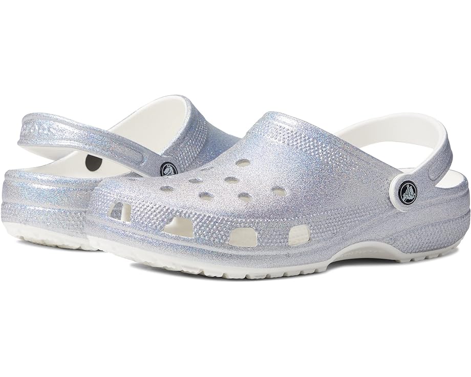 Сабо Crocs Classic Clog - Glitter, цвет Multi/Unicorn Glitter