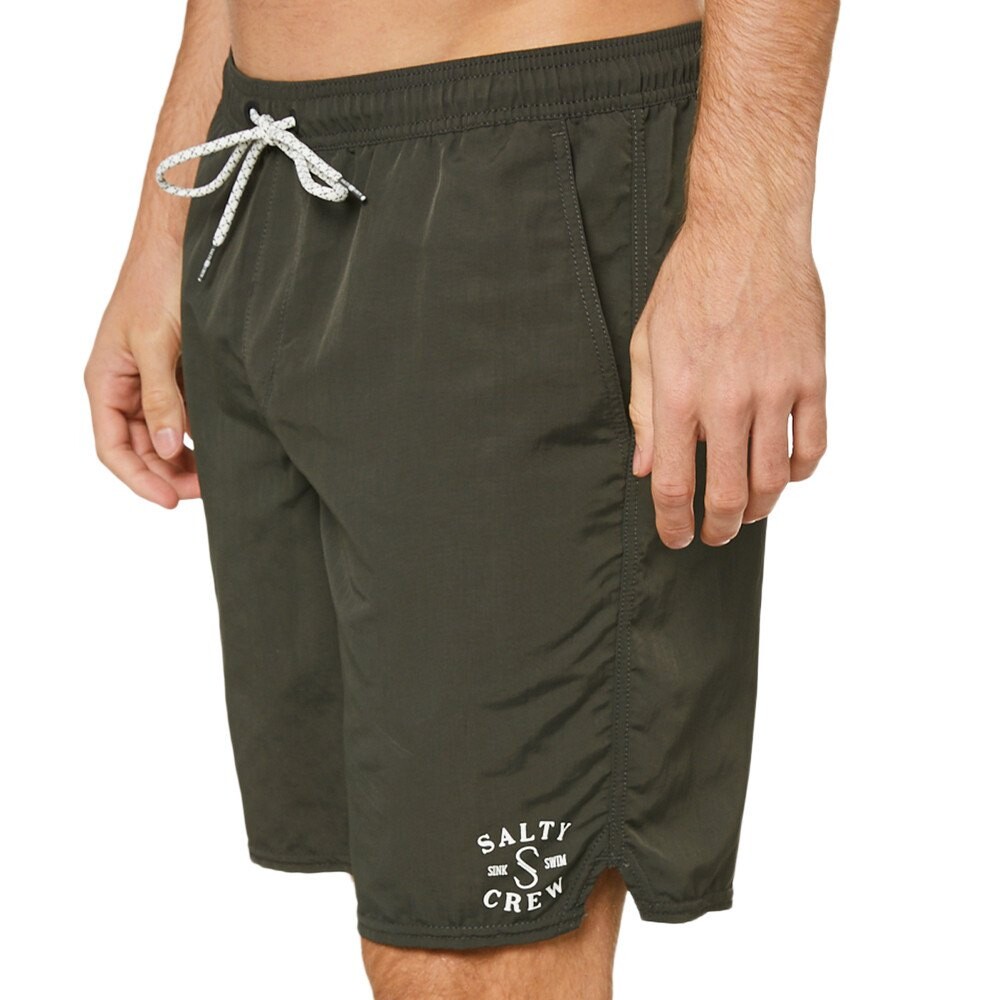 

Шорты для плавания Salty Crew Quiver Elastic Swimming Shorts, черный