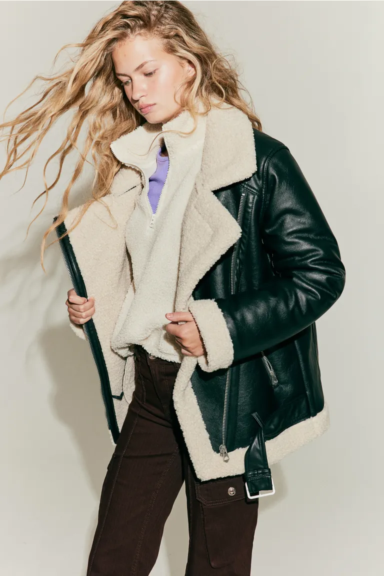 

Расклешенные брюки карго H&M, коричневый
