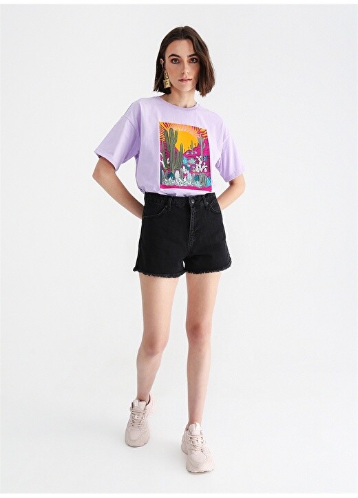 

Антрацитовые джинсовые шорты Aeropostale