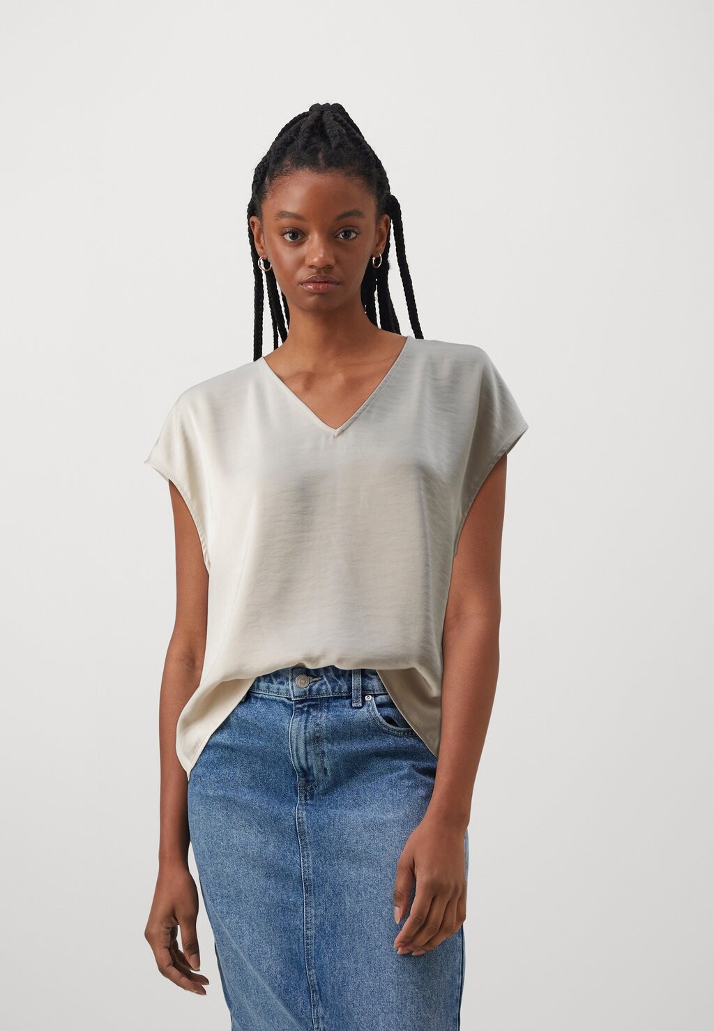 

Блузка Vmmarys Dana Vero Moda, цвет pumice stone