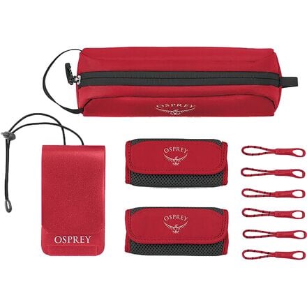 Комплект персонализации багажа Osprey Packs, цвет Poinsettia Red