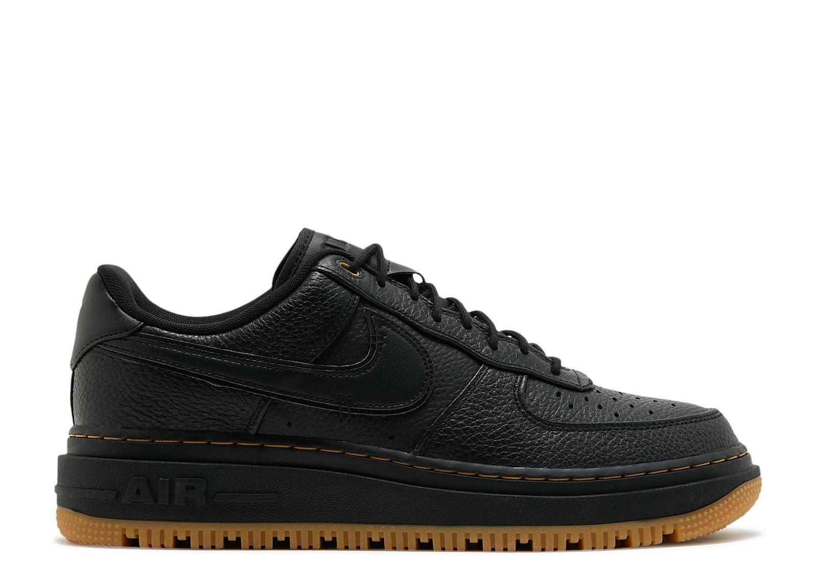 

Кроссовки Nike Air Force 1 Luxe 'Black Gum', черный