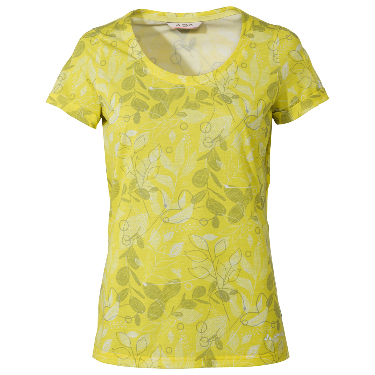Функциональная рубашка Vaude Women's Skomer AOP, цвет Sunbeam