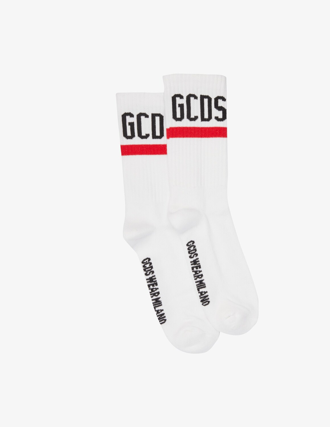 

Носки из хлопка с логотипом GCDS, белый