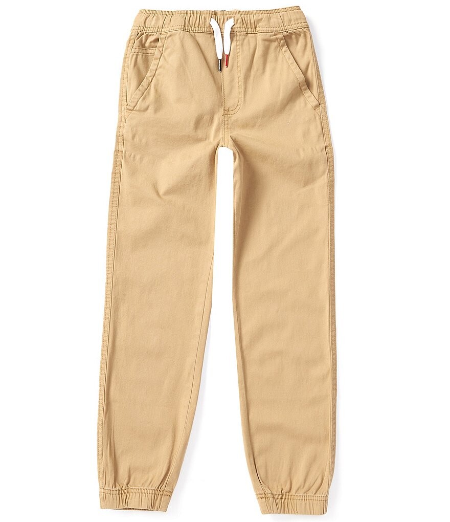 

Tommy Hilfiger Big Boys 8-20 Брюки-джоггеры Clark из твила, бежевый