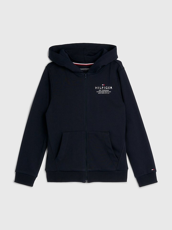

Детская худи Hilfiger с логотипом Tommy Hilfiger