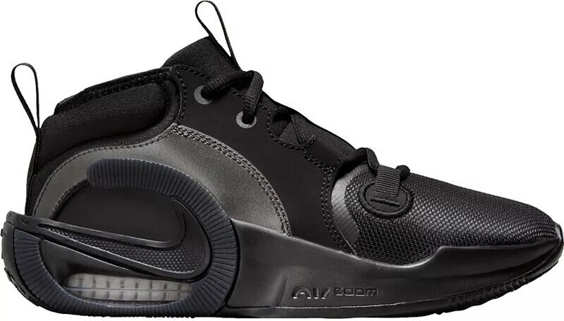 

Детские баскетбольные кроссовки Nike для дошкольников Zoom Crossover 2, серый/малиновый