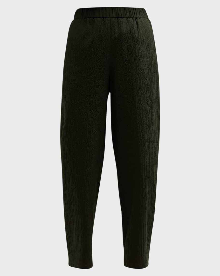 

Брюки-фонарики Petite из мятого хлопка Eileen Fisher