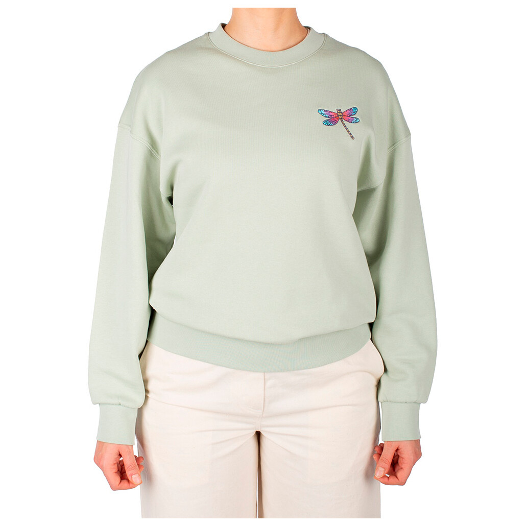 Пуловер Iriedaily Women's Libelle Crew, цвет Light Sage