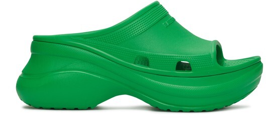 

Сандалии-шлепанцы Pool Crocs Balenciaga