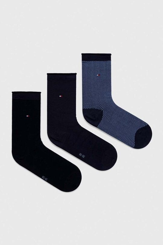

Носки , 3 пары Tommy Hilfiger, темно-синий