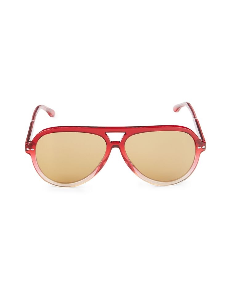 

Солнцезащитные очки-пилоты 59MM Isabel Marant, цвет Red Gold